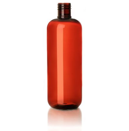 PET-flaska brun - 500 ml 
