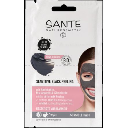 Ansiktsmask Sensitive Black peeling